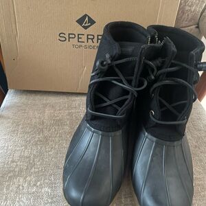 Sperry Black Duck Boots